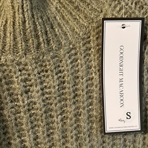 Crewneck balloon sleeve knit - Picture 3 of 4